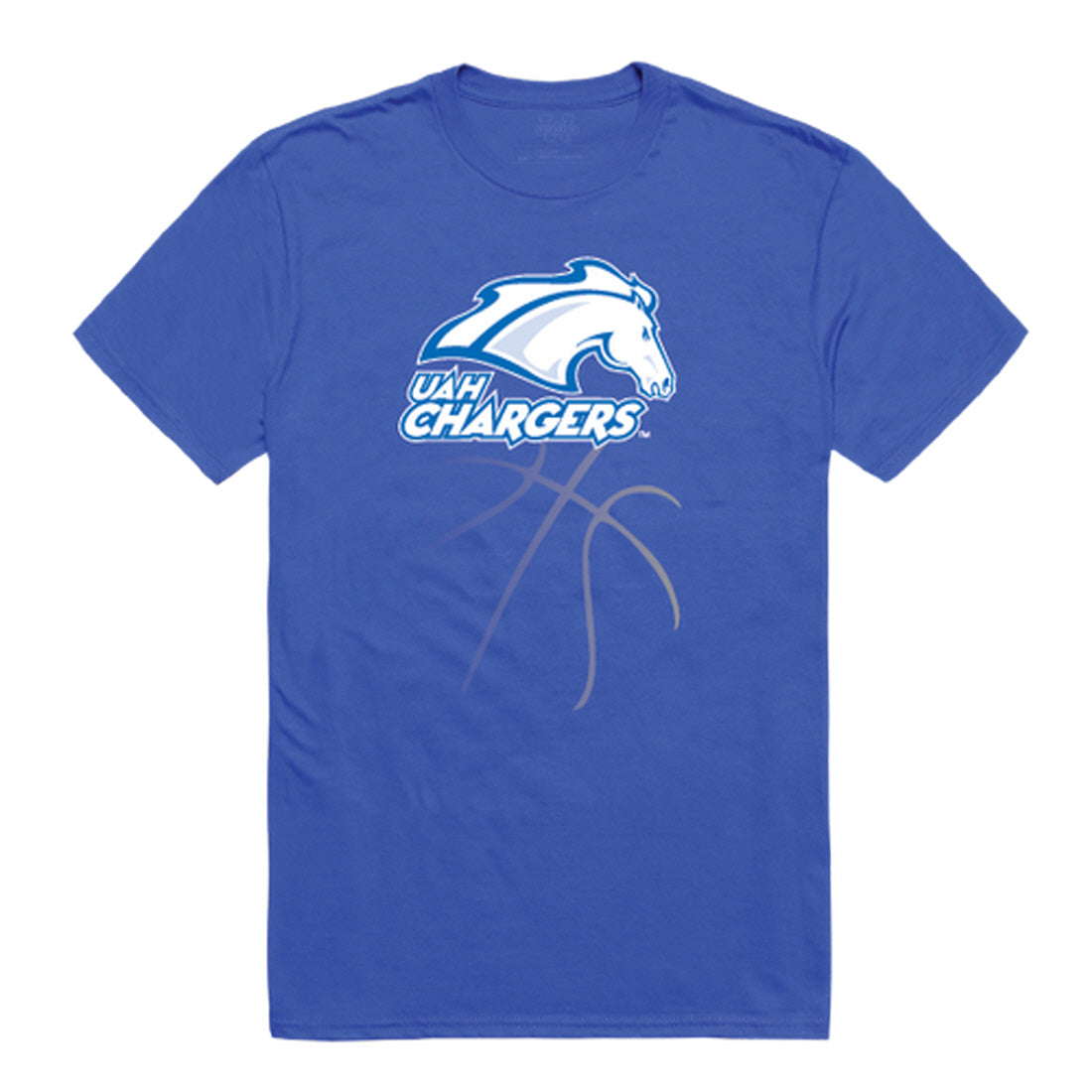 University of Alabama Huntsville Chargers Basketball Tee T-Shirt