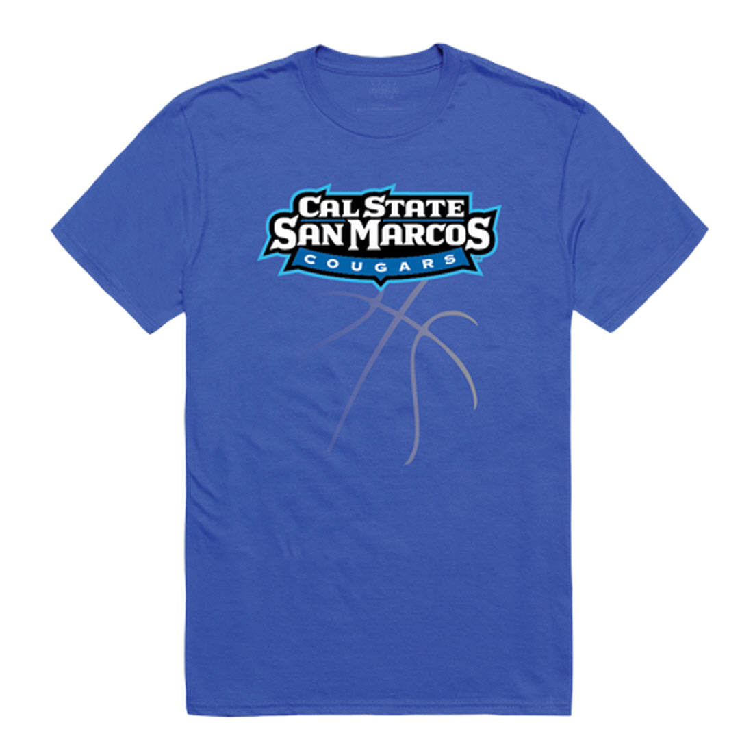 California State University San Marcos Cougars Basketball Tee T-Shirt