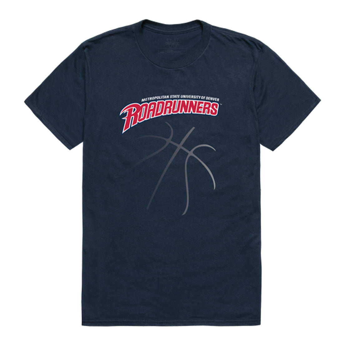 Metropolitan State University of Denver Roadrunners Basketball Tee T-Shirt