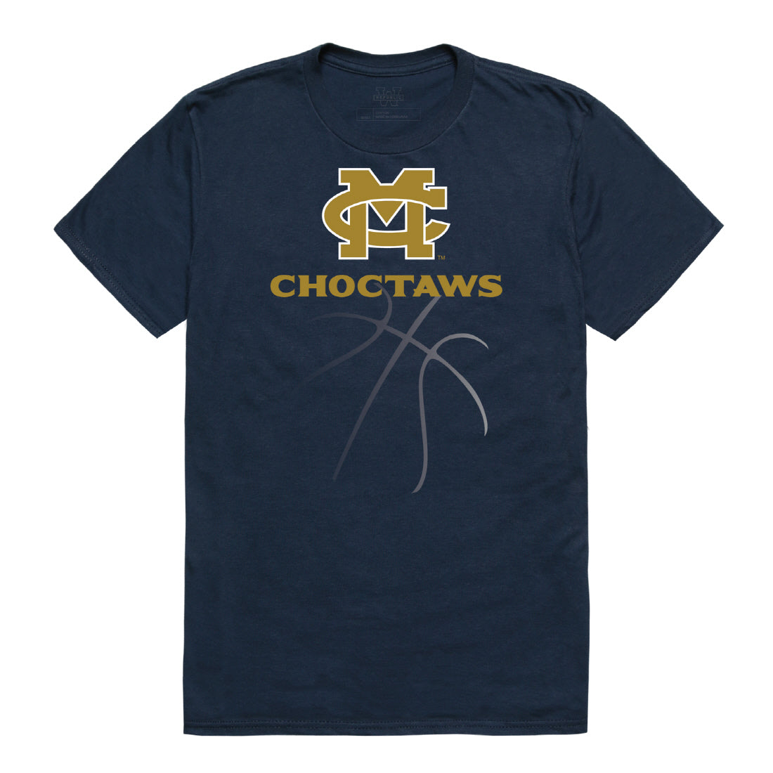 Mississippi College Choctaws Basketball Tee T-Shirt