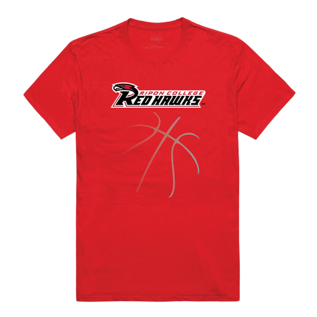 Ripon College Red Hawks Basketball Tee T-Shirt