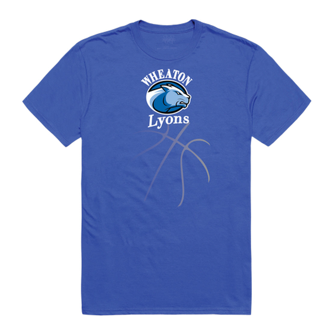 Wheaton College Lyons Basketball Tee T-Shirt