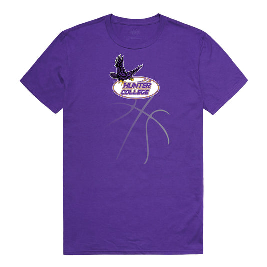 Hunter College Hawks Basketball Tee T-Shirt