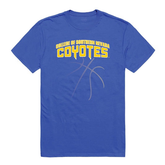 College of Southern Nevada Coyotes Basketball Tee T-Shirt