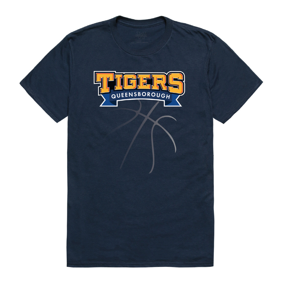 QCC Queensborough Tigers Basketball Tee T-Shirt