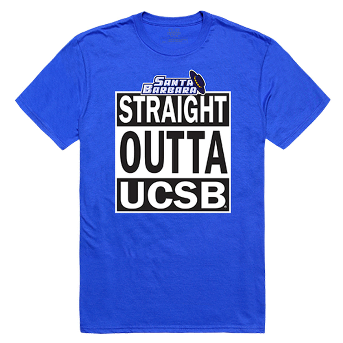 UCSB University of California Santa Barbara Gauchos Straight Outta Tee T-Shirt