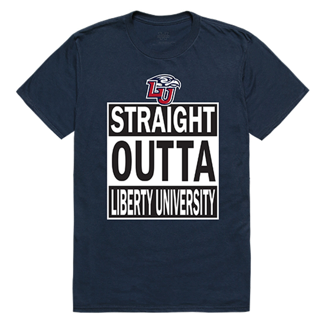 Liberty University Flames Straight Outta Tee T-Shirt