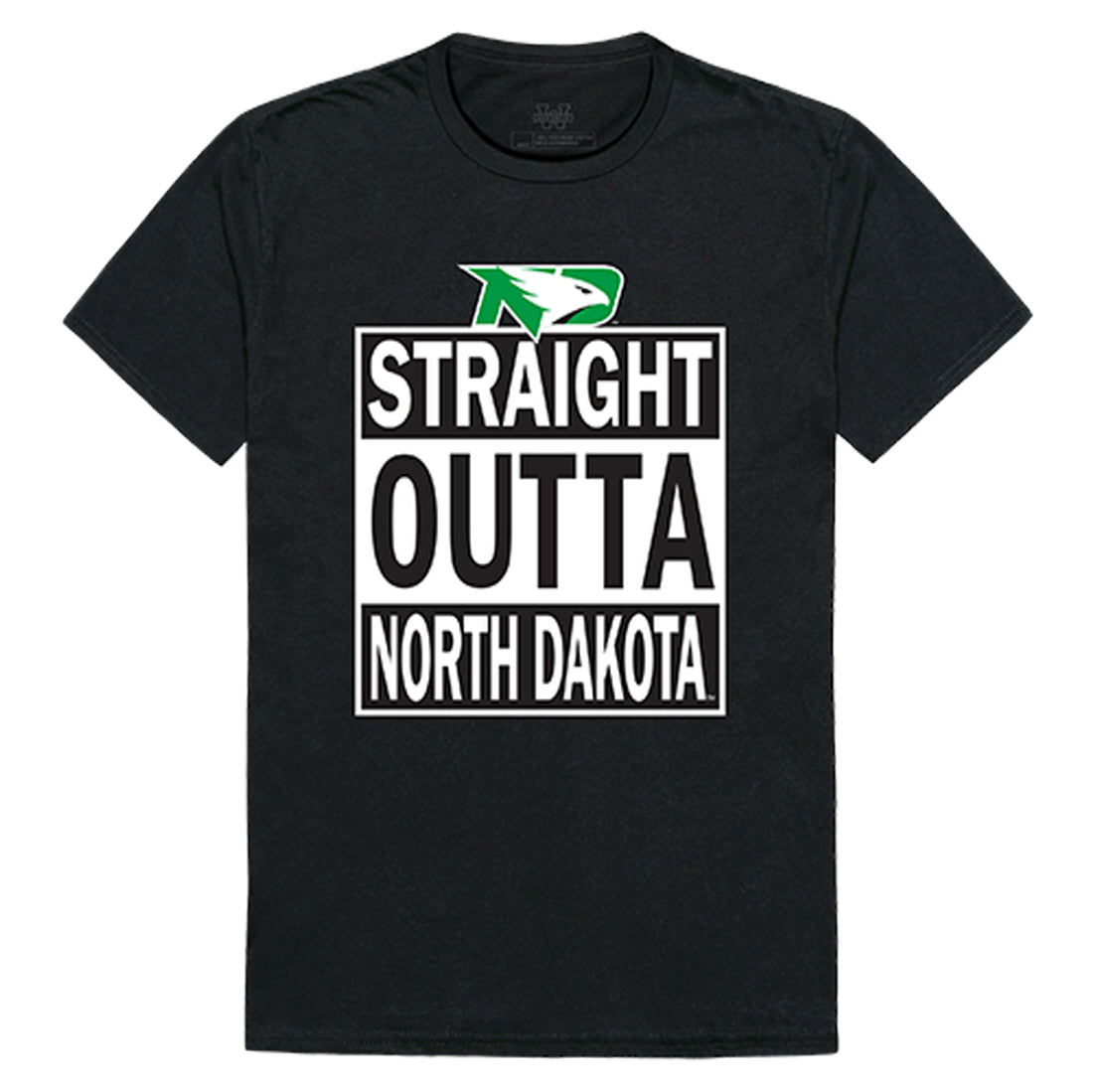 University of North Dakota Fighting Hawks Straight Outta Tee T-Shirt