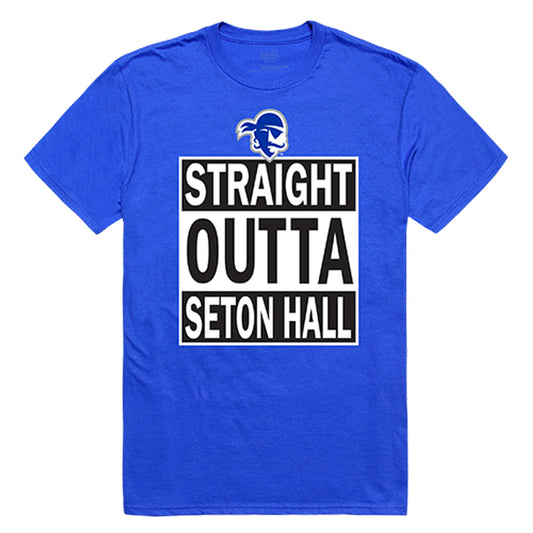 Seton Hall University Hall Pirates Straight Outta Tee T-Shirt