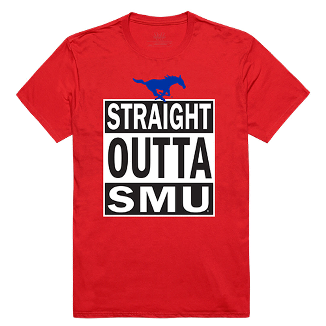 Southern Methodist University Methodist Straight Outta Tee T-Shirt