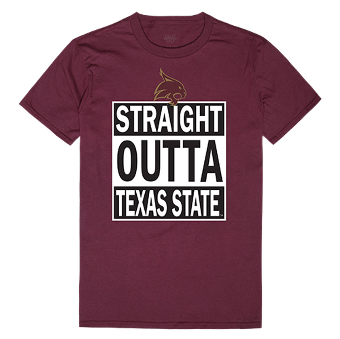 Texas State University Bobcats Straight Outta Tee T-Shirt