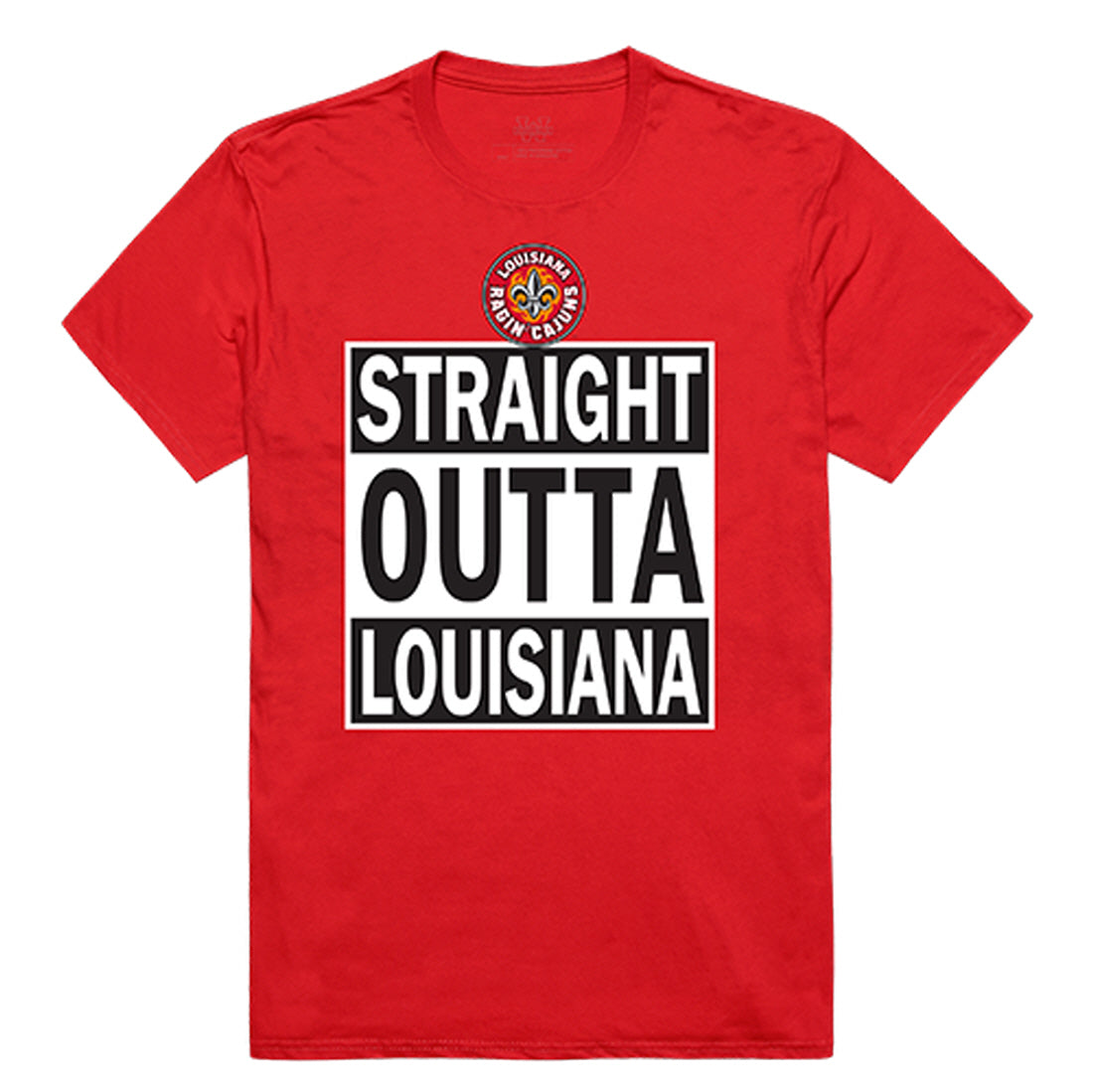 UL University of Louisiana at Lafayette Straight Outta Tee T-Shirt