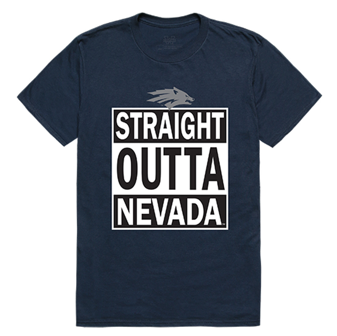 University of Nevada Reno Wolf Pack Straight Outta Tee T-Shirt