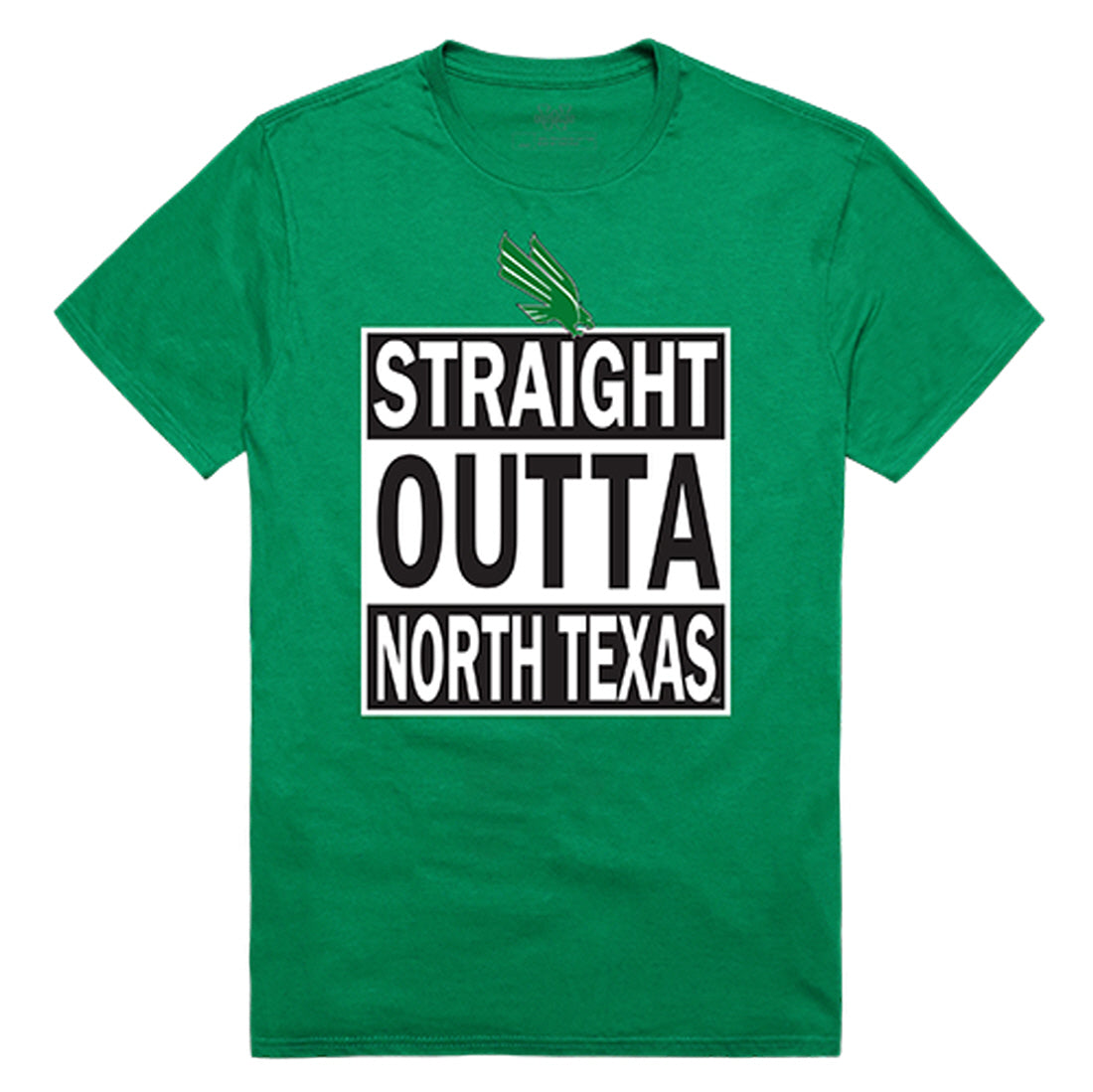 UNT University of North Texas Mean Green Straight Outta Tee T-Shirt