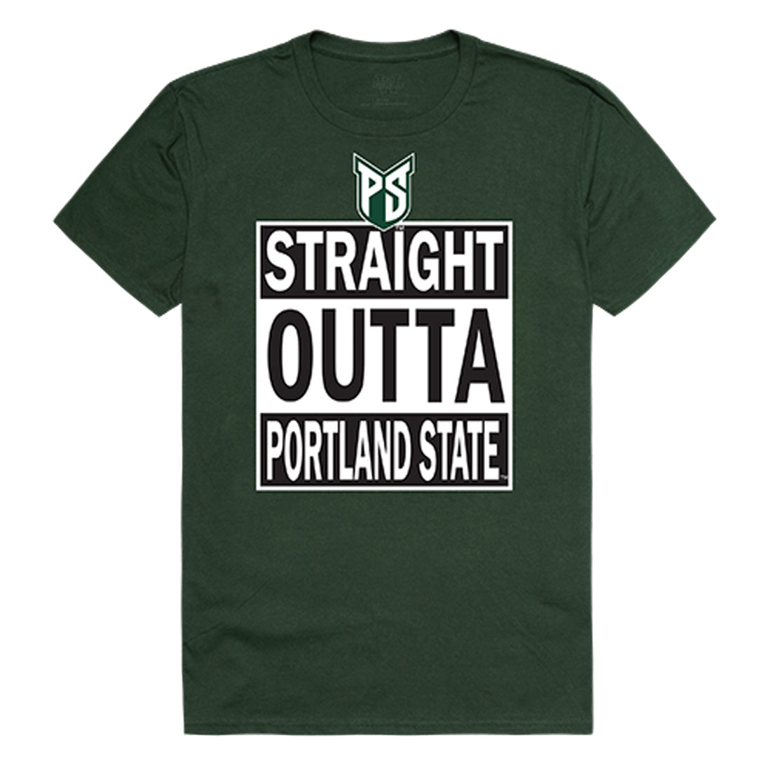 Portland State University Vikings Straight Outta Tee T-Shirt