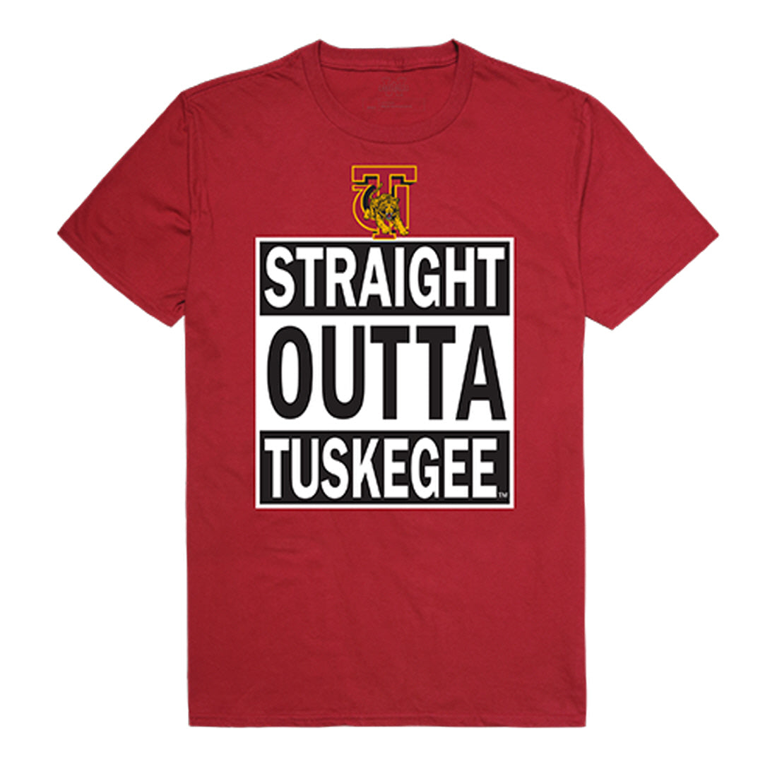 Tuskegee University Golden Tigers Straight Outta Tee T-Shirt