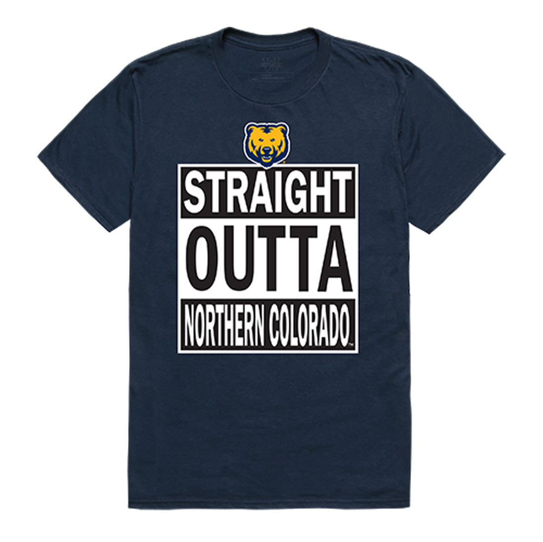 University of Northern Colorado Bears Straight Outta Tee T-Shirt