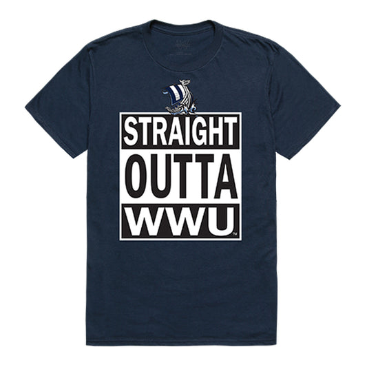 Western Washington University Vikings Straight Outta Tee T-Shirt