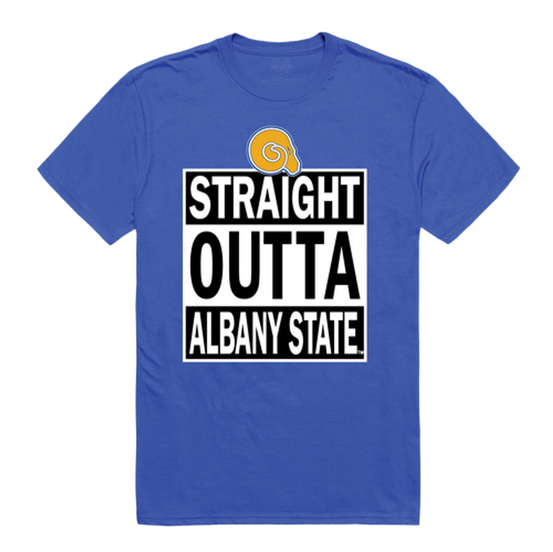 Albany State University Golden Rams Straight Outta Tee T-Shirt