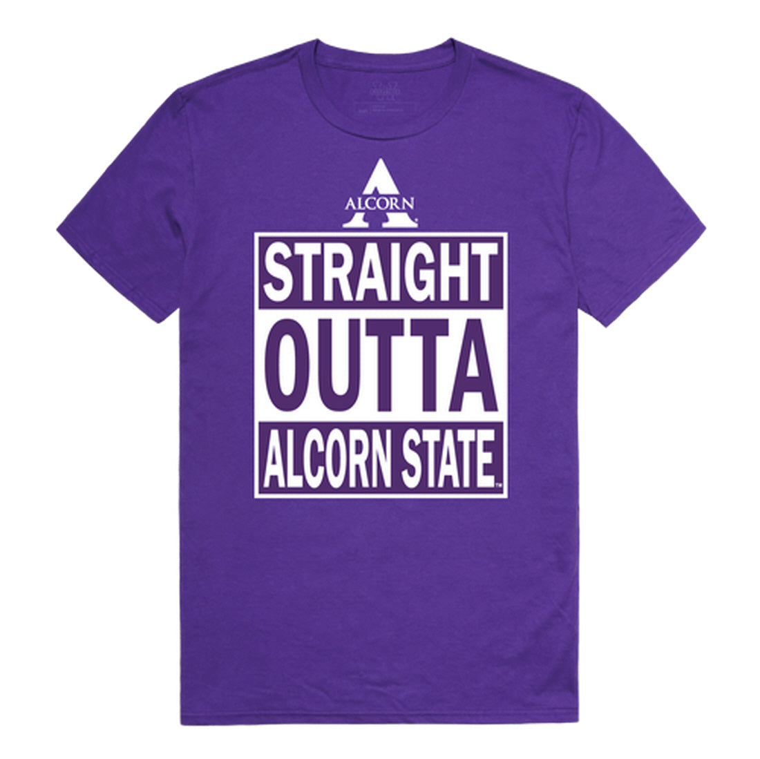 Alcorn State University Braves Straight Outta Tee T-Shirt