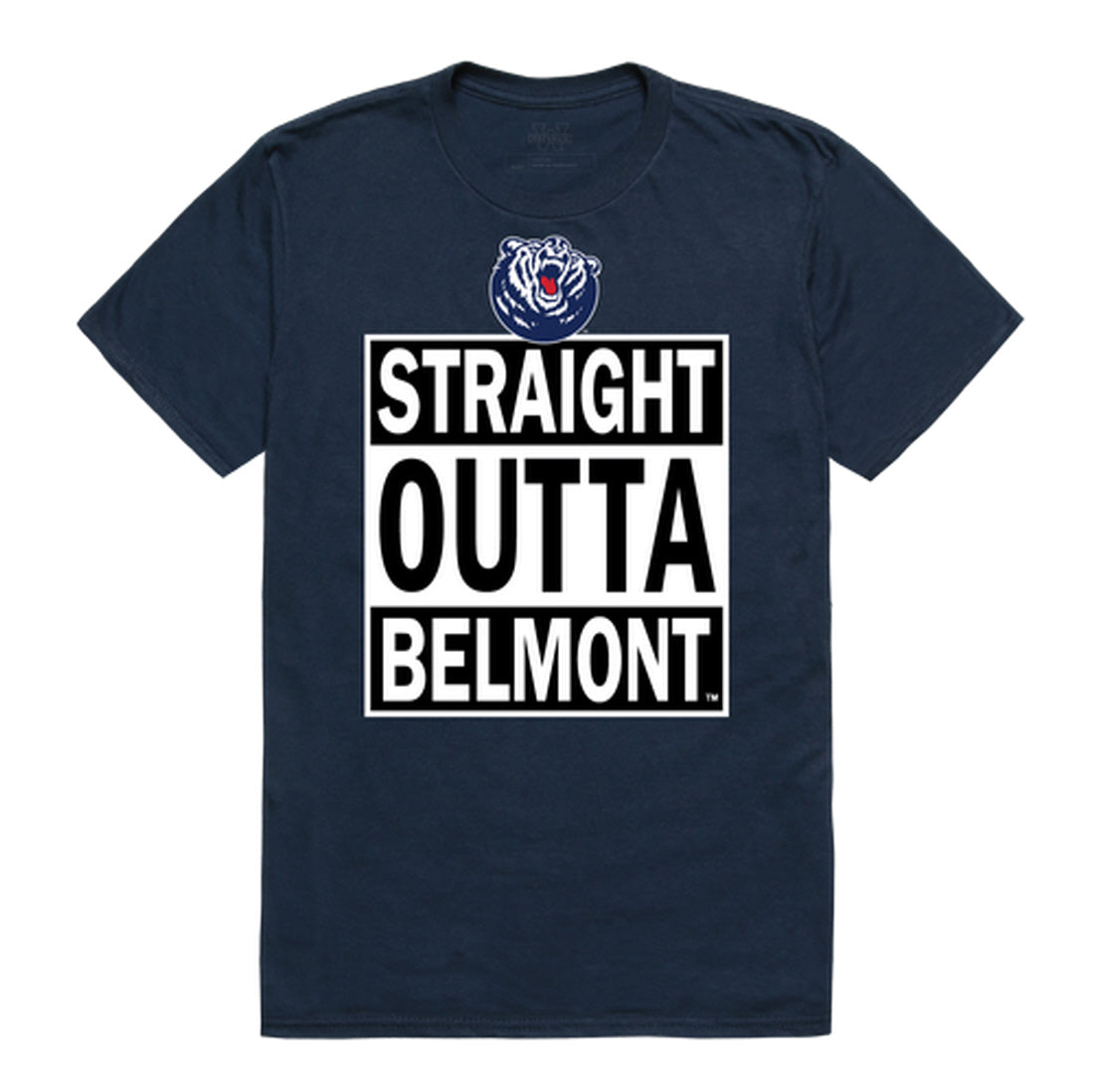 Belmont State University Bruins Straight Outta Tee T-Shirt