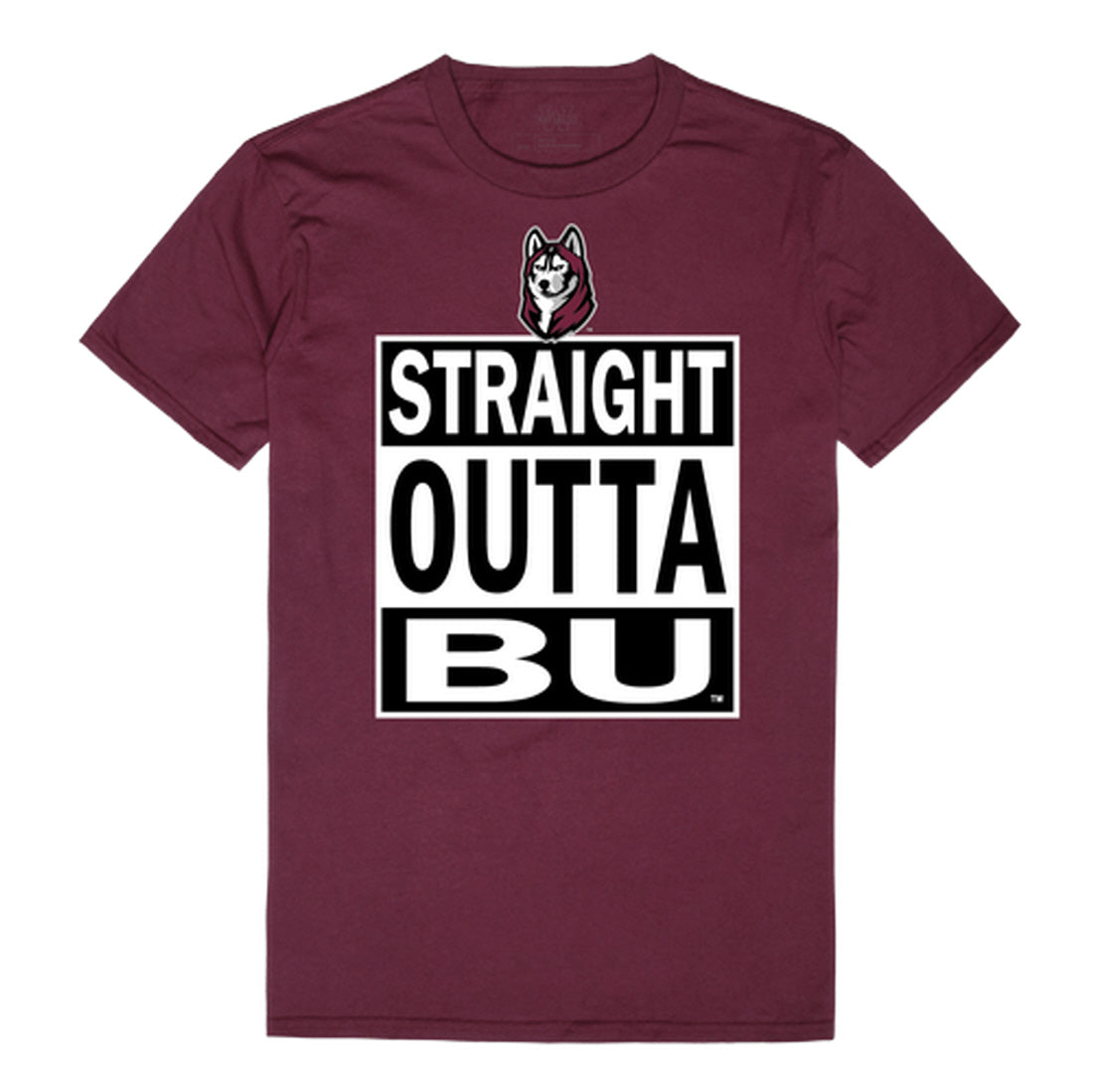 Bloomsburg University of Pennsylvania Huskies Straight Outta Tee T-Shirt