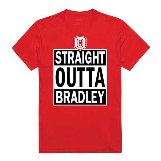 Bradley University Braves Straight Outta Tee T-Shirt