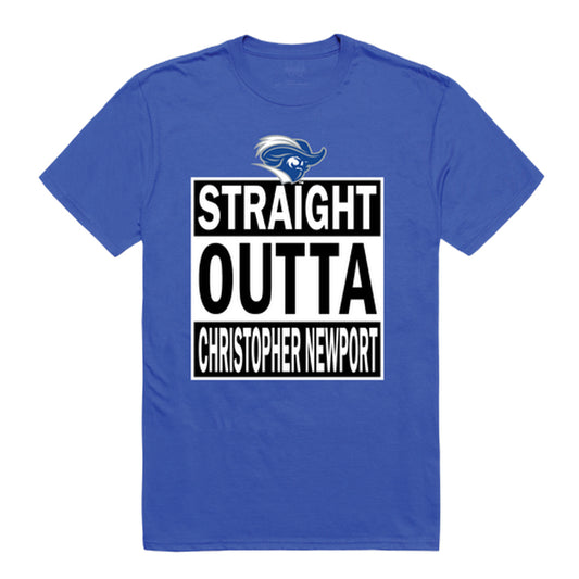 CNU Christopher Newport University Captains Straight Outta Tee T-Shirt