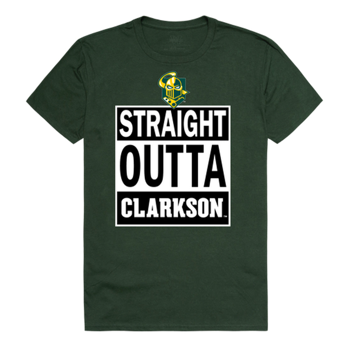 Clarkson University Golden Knights Straight Outta Tee T-Shirt