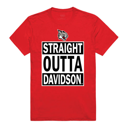 Davidson College Wildcats Straight Outta Tee T-Shirt