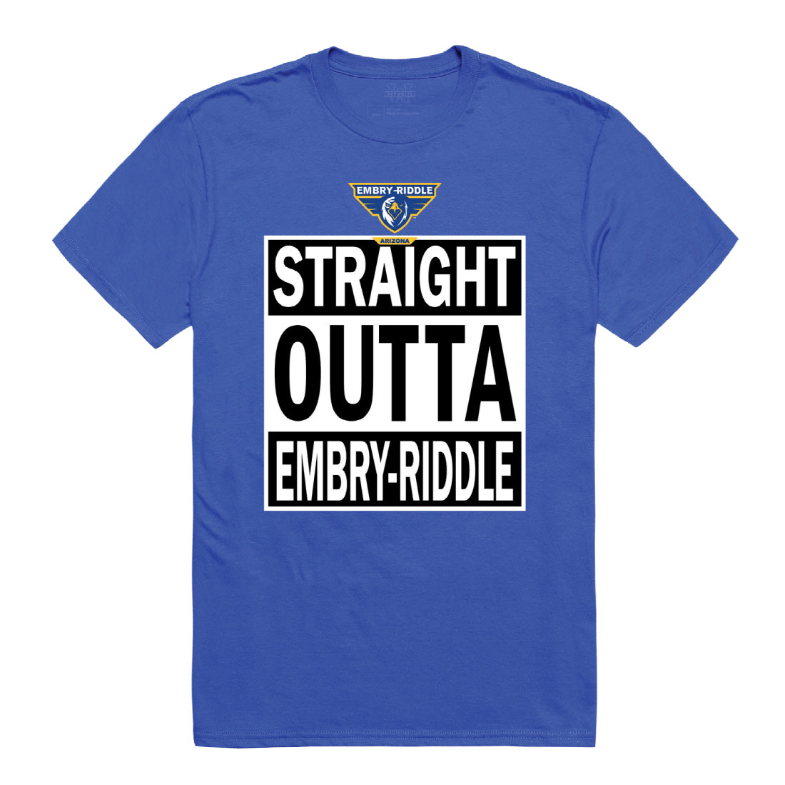 ERAU Embry–Riddle Aeronautical University Eagles Straight Outta Tee T-Shirt