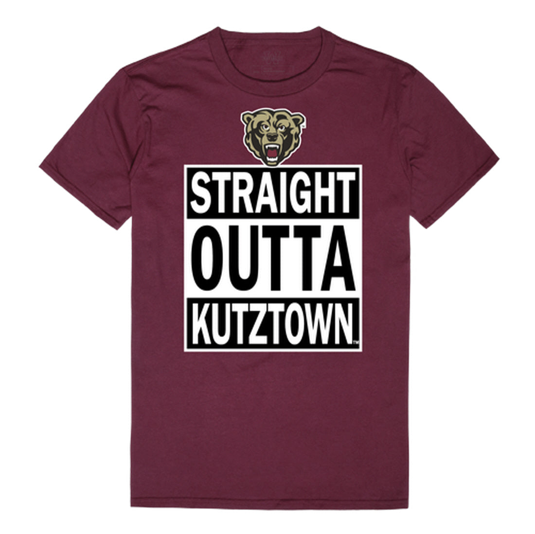 Kutztown University of Pennsylvania Golden Bears Straight Outta Tee T-Shirt