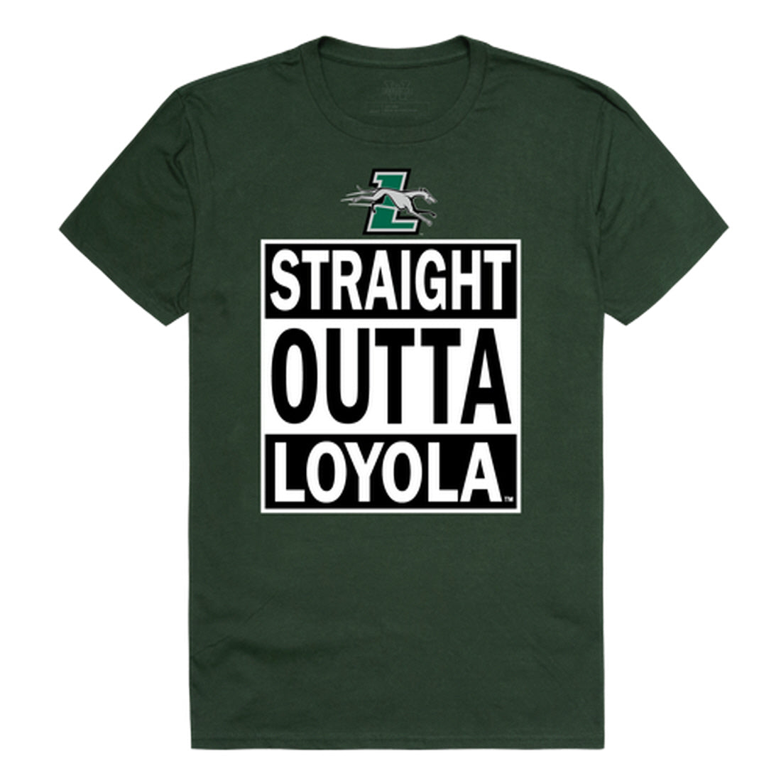 Loyola University Maryland Straight Outta Tee T-Shirt