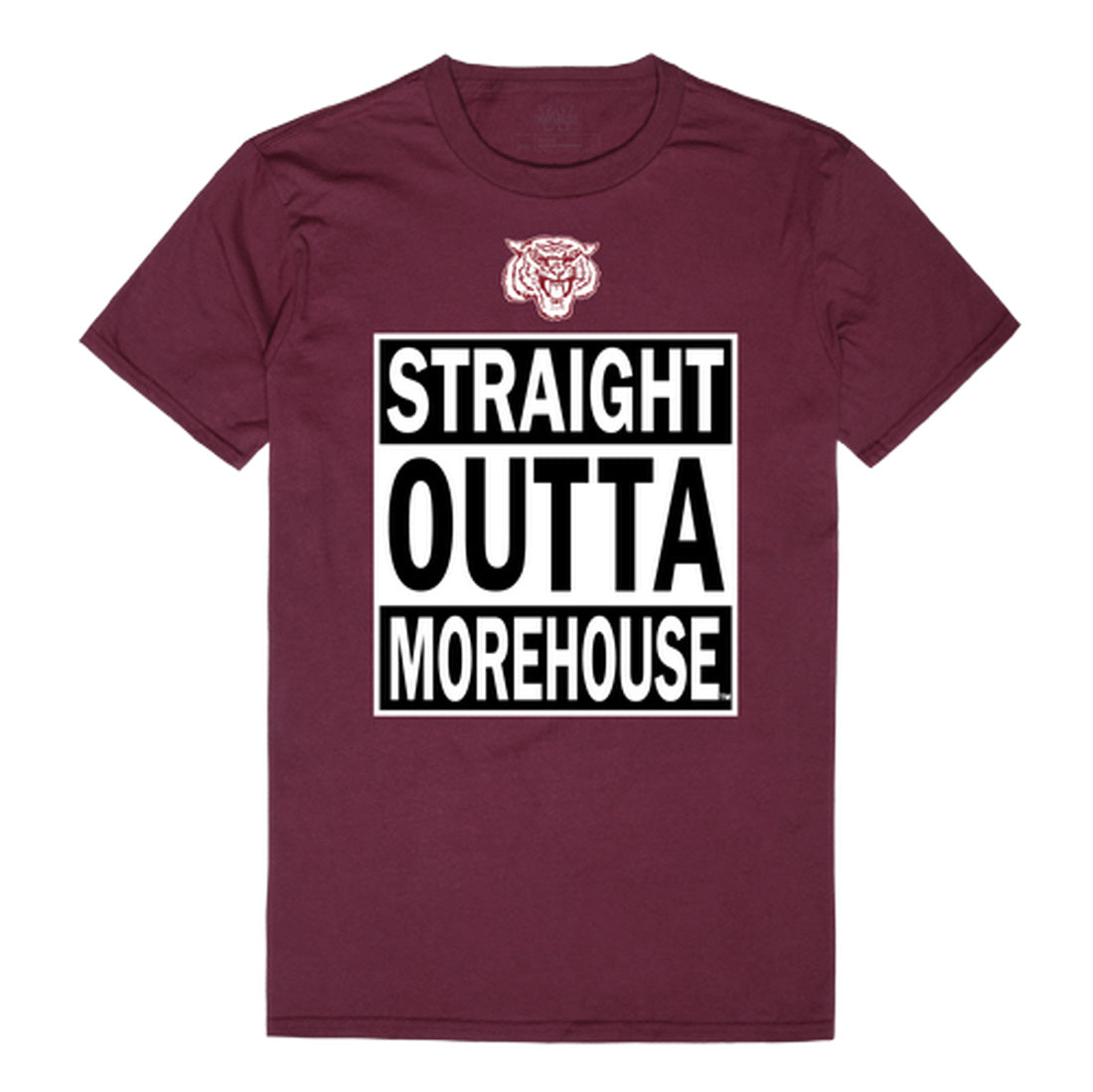 Morehouse College Maroon Tigers Straight Outta Tee T-Shirt