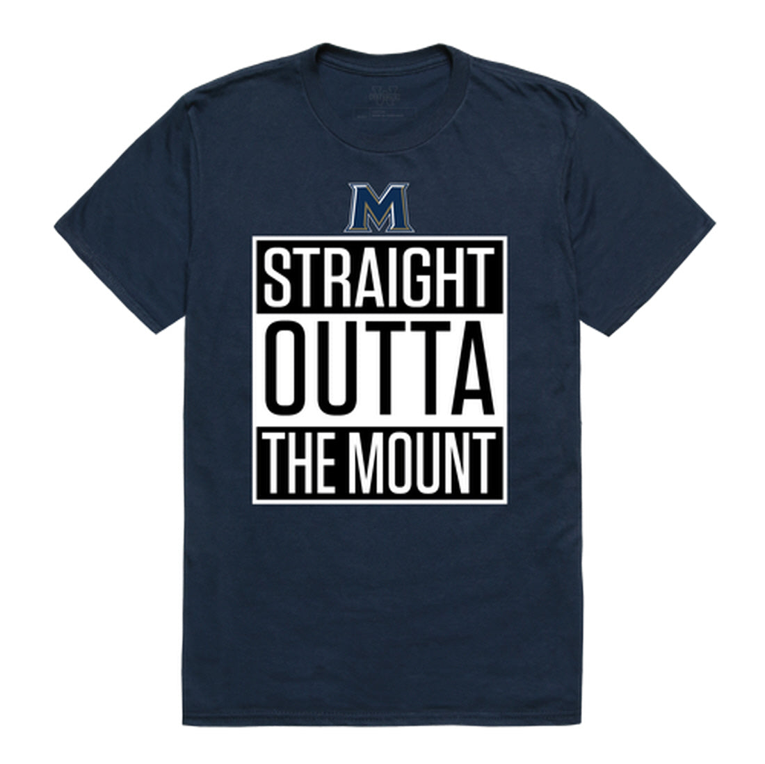 Mount St. Mary's University Mountaineers Straight Outta Tee T-Shirt