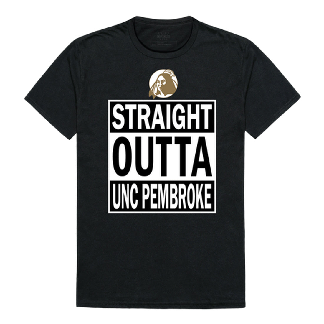 University of North Carolina at Pembroke Braves Straight Outta Tee T-Shirt