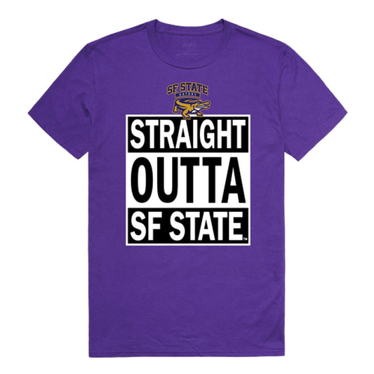 SFSU San Francisco State University Gators Straight Outta Tee T-Shirt