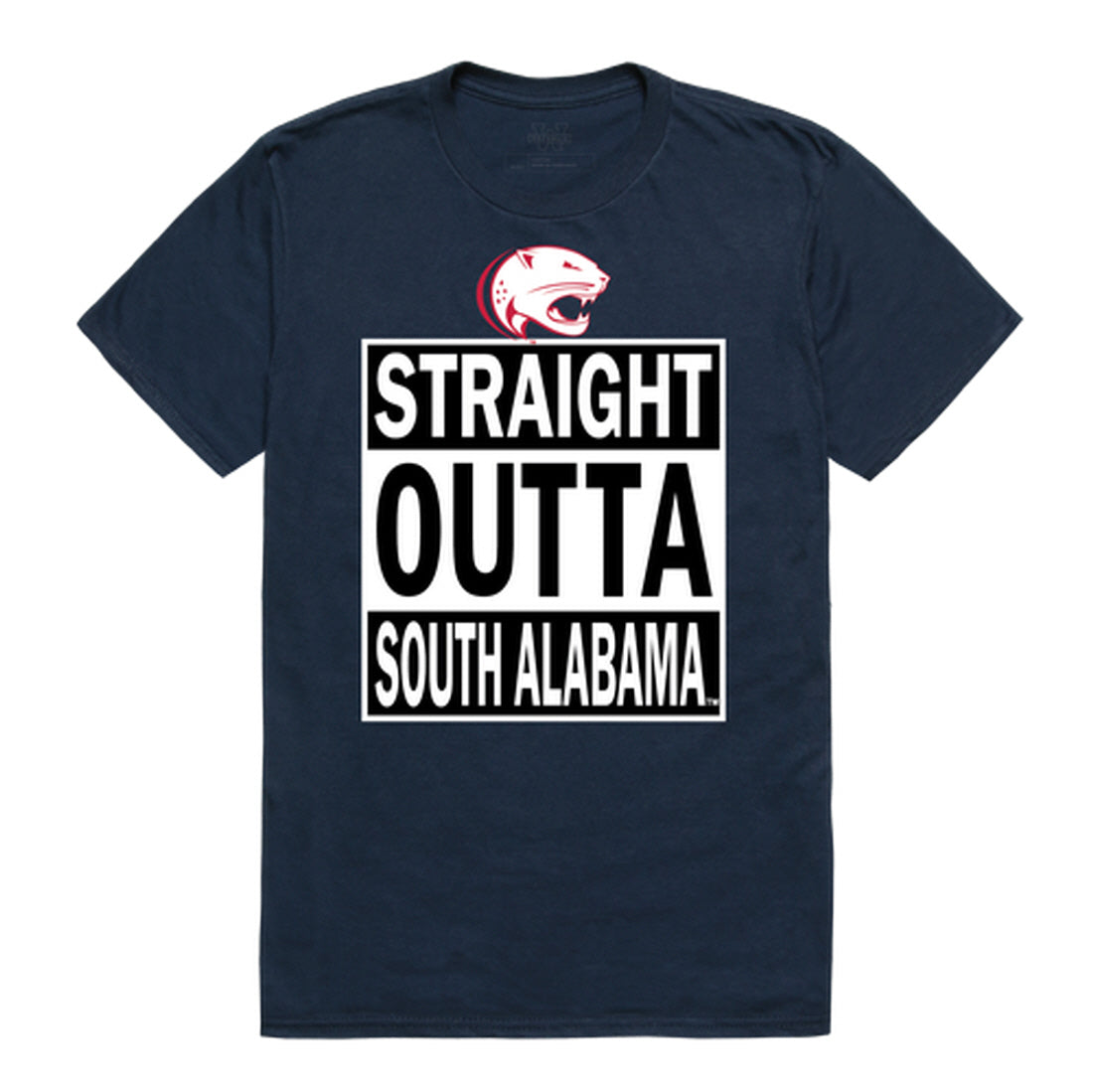 University of South Alabama Jaguars Straight Outta Tee T-Shirt