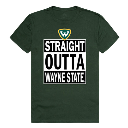 Wayne State University Warriors Straight Outta Tee T-Shirt