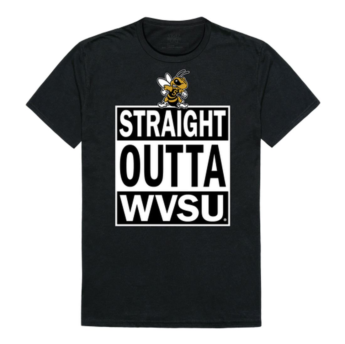 WVSU West Virginia State University Yellow Jackets Straight Outta Tee T-Shirt