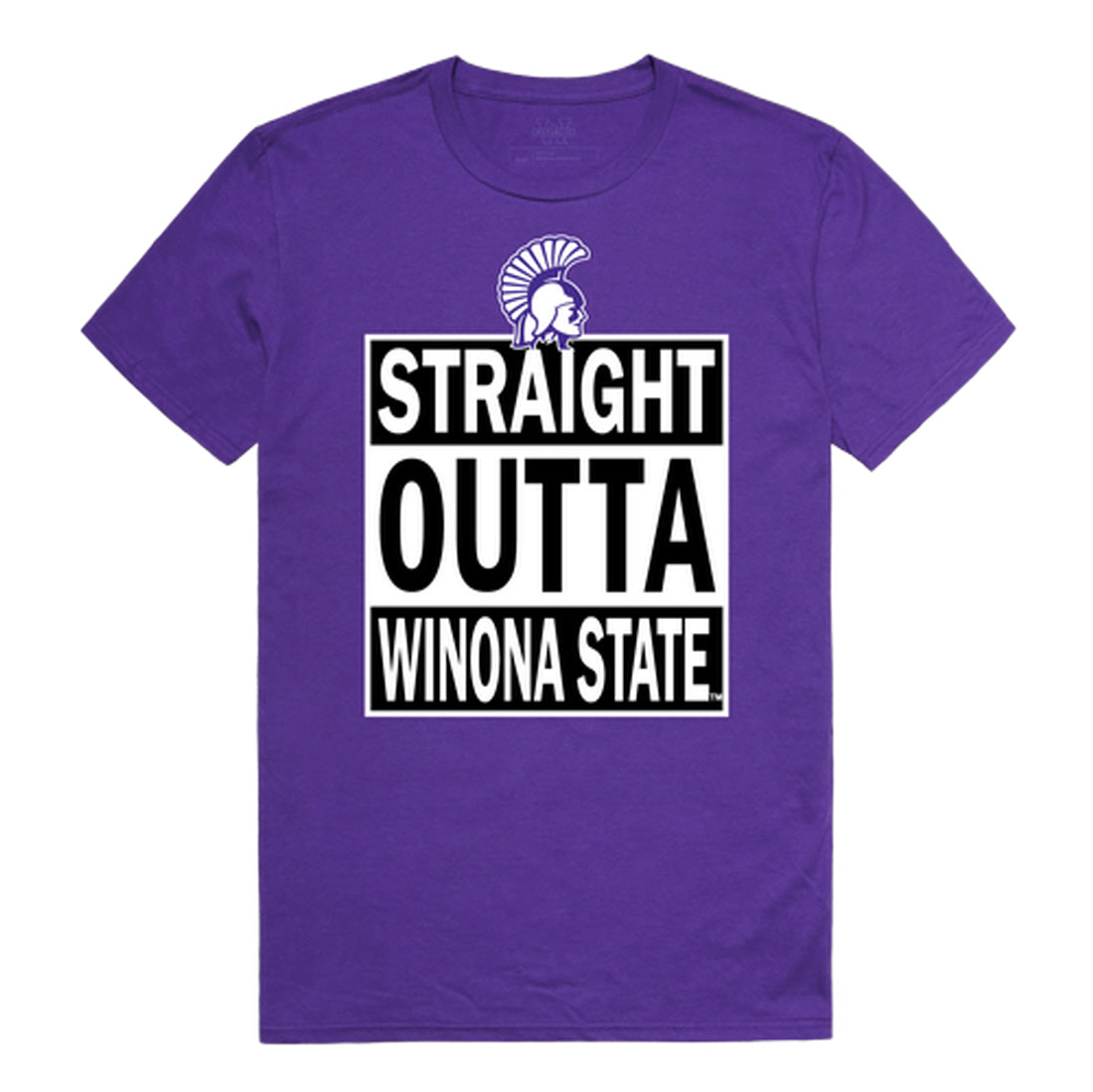 Winona State University Warriors Straight Outta Tee T-Shirt