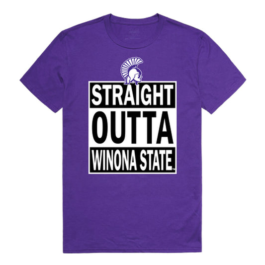 Winona State University Warriors Straight Outta Tee T-Shirt