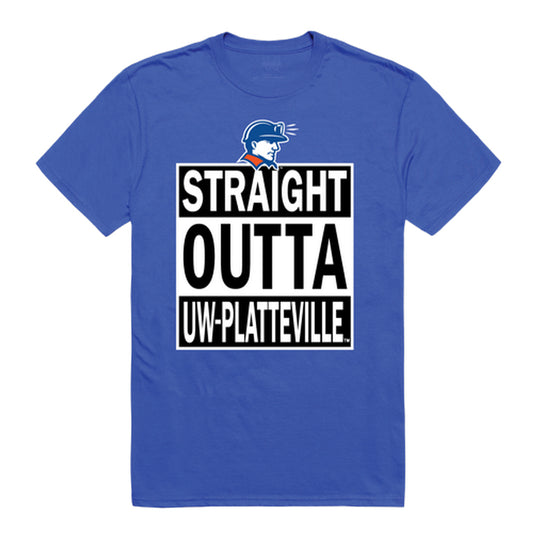 UW University of Wisconsin Platteville Pioneers Straight Outta Tee T-Shirt