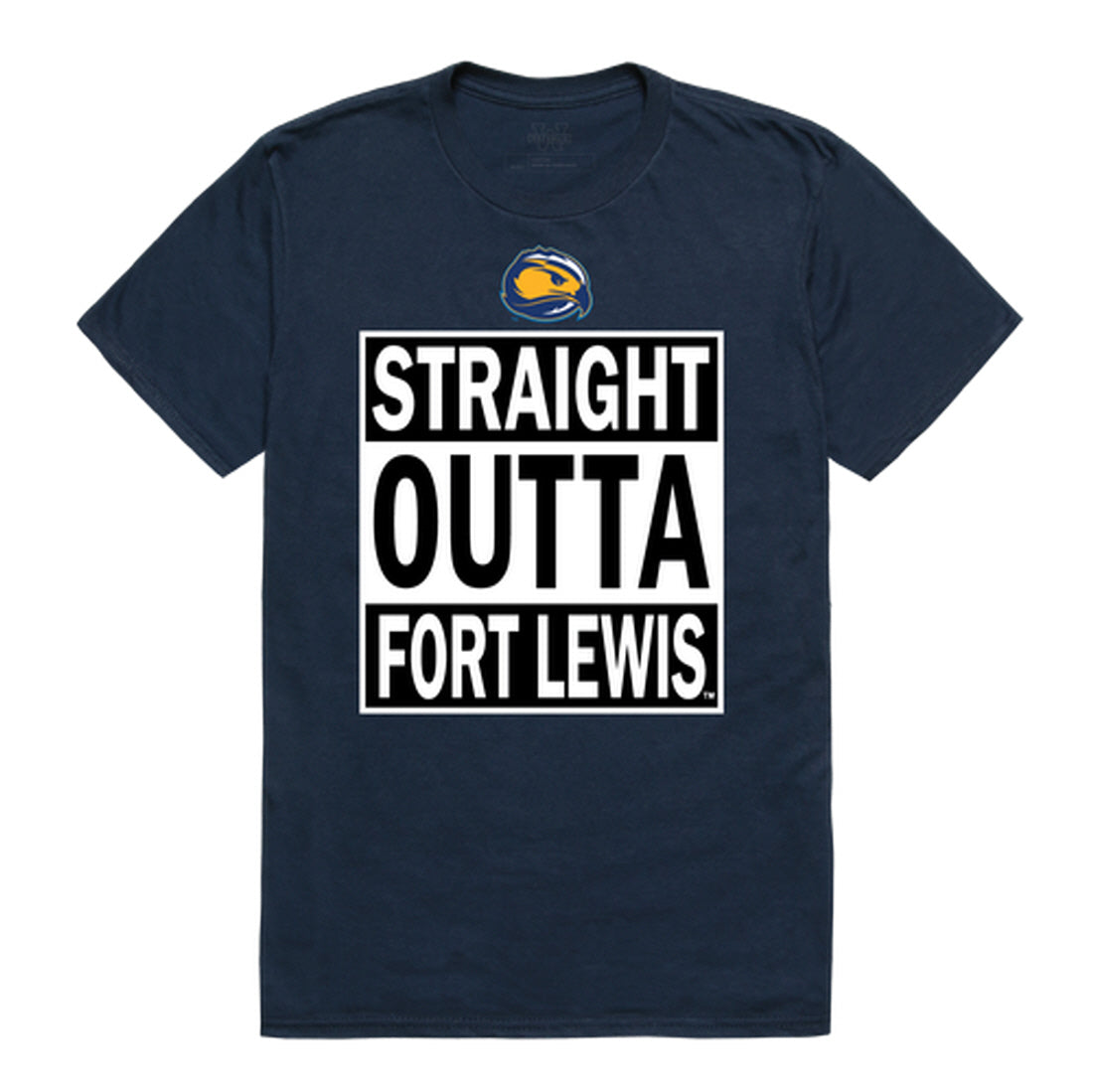 Fort Lewis College Skyhawks Straight Outta Tee T-Shirt