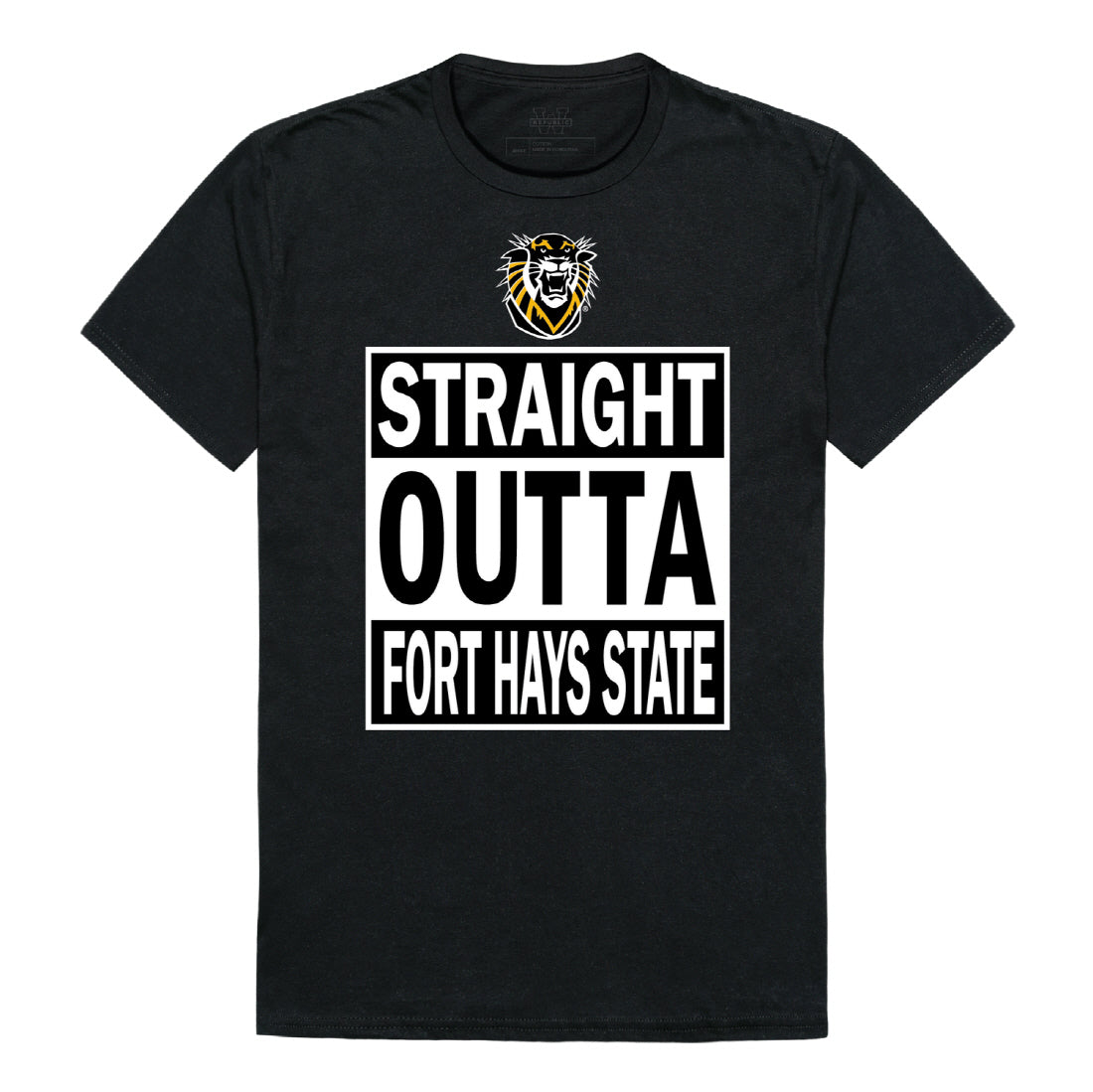 Fort Hays State University Tigers Straight Outta Tee T-Shirt