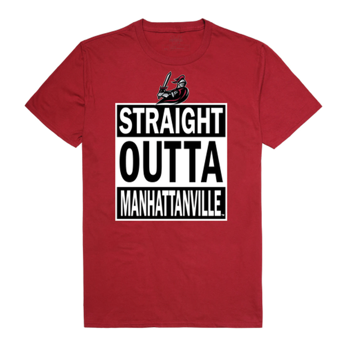 Manhattanville College Valiants Straight Outta Tee T-Shirt