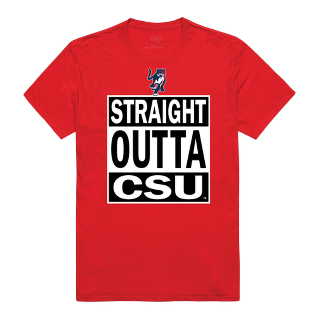 Columbus State University Cougar Straight Outta Tee T-Shirt