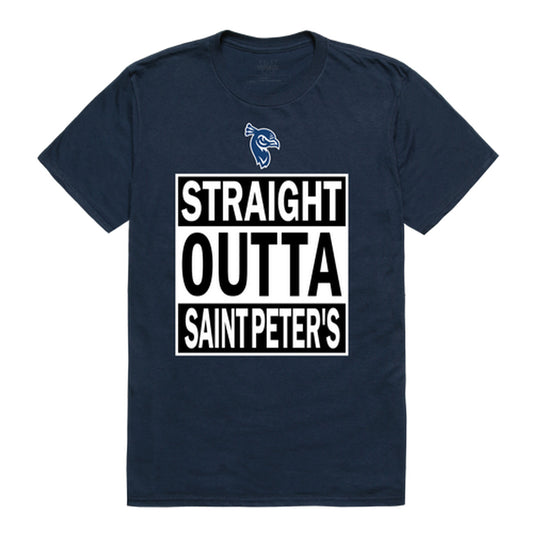 Saint Peter's University Peacocks Straight Outta Tee T-Shirt