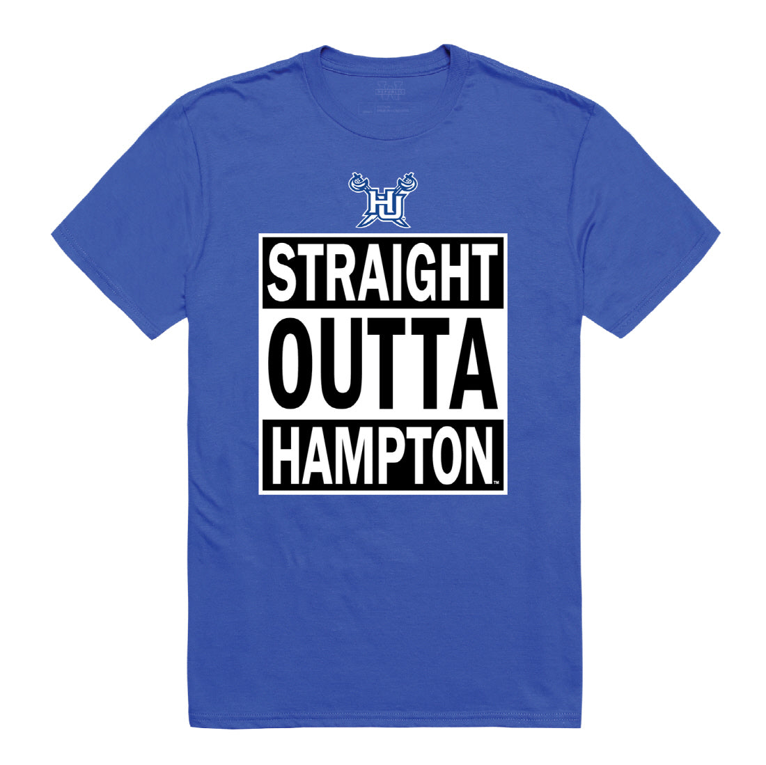 Hampton University Pirates Straight Outta Tee T-Shirt