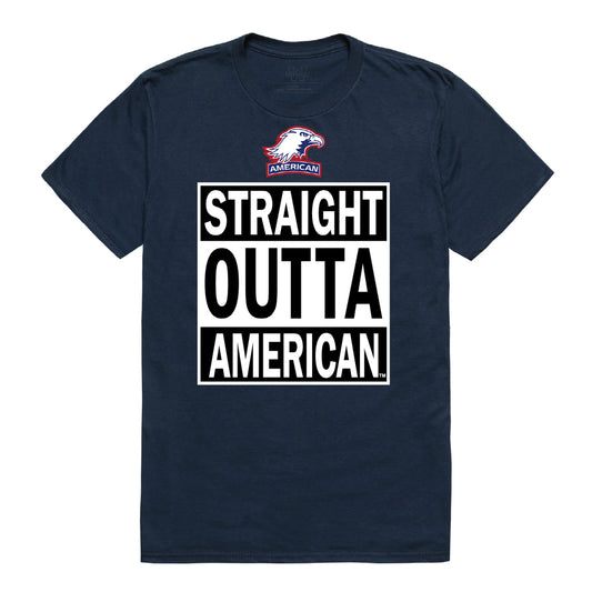 American University Eagles Straight Outta Tee T-Shirt